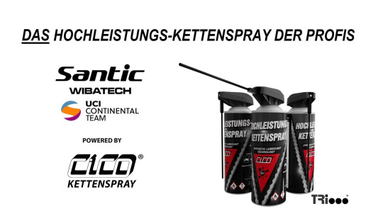 Santic - Wibatech powered by CICO® wysokowydajny spray do łańcuchów