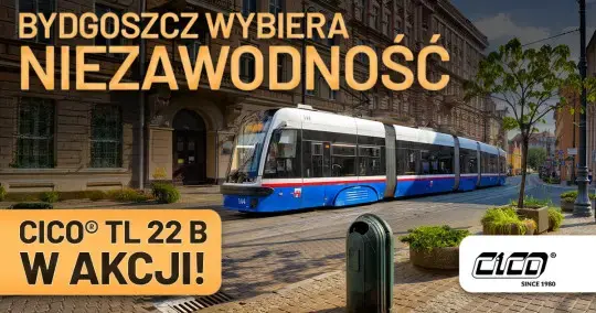 MZK Bydgoszcz wybiera CICO® TL 22 B!