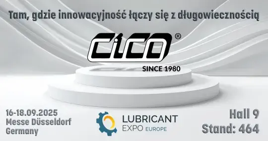 CICO® wystawcą na Lubricant Expo 2025!