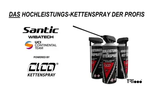 Santic - Wibatech powered by CICO® wysokowydajny spray do łańcuchów