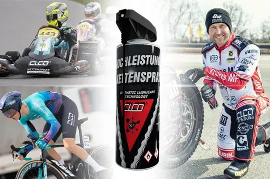 Wysokowydajny spray do łańcuchów CICO® sprawdzony w akcji!