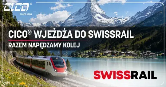 CICO® dołącza do Swissrail