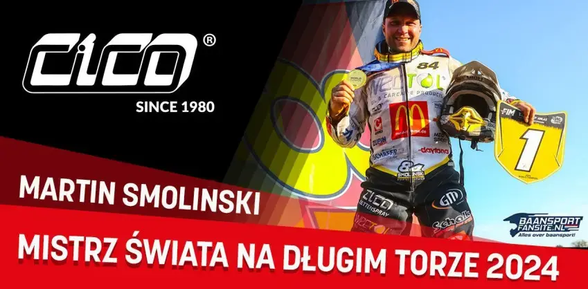 Martin Smolinski po raz trzeci mistrzem świata na długim torze!