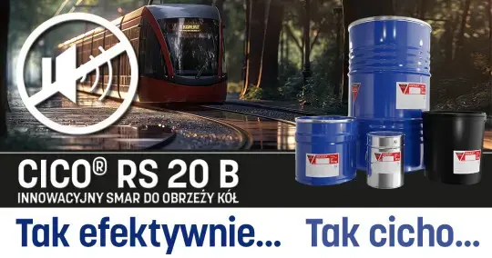 CICO® RS 20 B - środek antyadhezyjny do kół i szyn