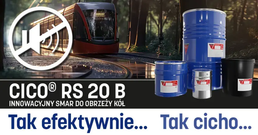 CICO® RS 20 B - środek antyadhezyjny do kół i szyn